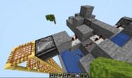 Redstone contraption for TNT duper (Image via Rays Works YouTube)